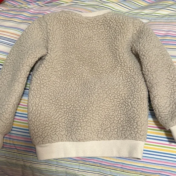 Nike Tan Sherpa Pullover - Picture 4 of 4